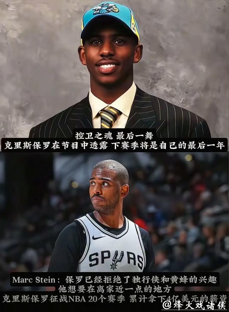 传奇控卫克里斯·保罗宣布退役，21年NBA生涯无冠